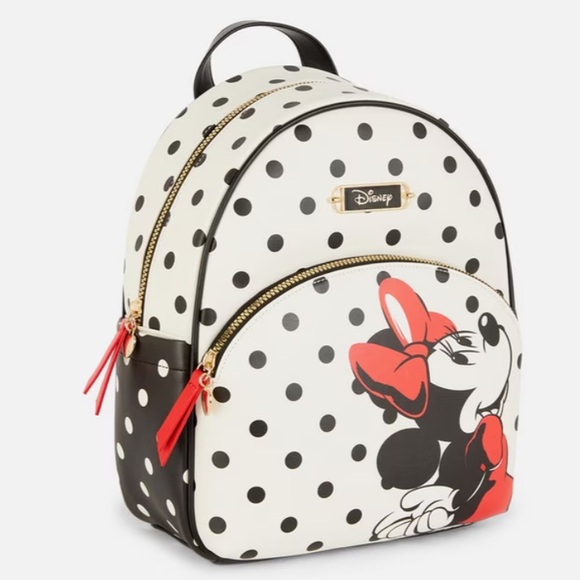 Disney's Minnie Mouse Polka Dot Backpack - Picture 2 of 3